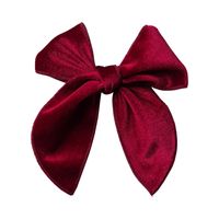 Fashion Bow Knot Cloth Hair Clip 1 Piece sku image 8