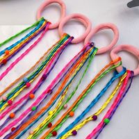 Fashion Colorful Mixed Materials Hair Tie 1 Piece main image 5