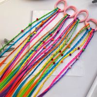 Fashion Colorful Mixed Materials Hair Tie 1 Piece main image 4