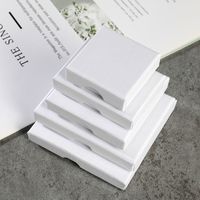 1 Piece Simple Style Solid Color Paper Jewelry Boxes main image 5