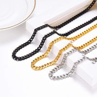 Fashion Geometric Stainless Steel Plating Necklace 1 Piece main image 4