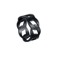 Fashion Circle Stainless Steel Hollow Out Rings sku image 23