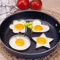 Simple Style Star Heart Shape Stainless Steel Kitchen Molds 1 Set main image 3