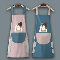 Fashion Cartoon Pvc Apron 1 Piece main image 1