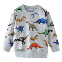 Fashion Dinosaur Cotton Hoodies & Knitwears sku image 3