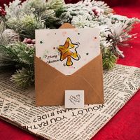 Christmas Christmas Tree Snowman Paper Party Card sku image 9
