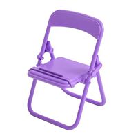 Creative Chair Desktop Folding Portable Cute Mobile Phone Bracket main image 4