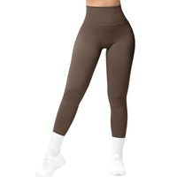 Sports Solid Color Nylon Active Bottoms Leggings main image 5