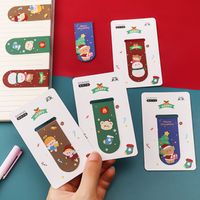 Cartoon Christmas Magnetic Personality Exquisite Creative Student Bookmarks main image 3