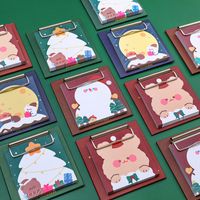 Cute Cartoon Christmas Student Stationery Non-sticky Board Clip Note main image 3
