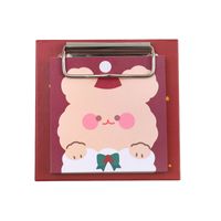 Cute Cartoon Christmas Student Stationery Non-sticky Board Clip Note main image 2