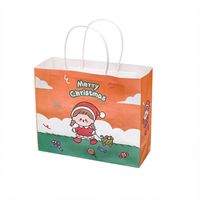 Christmas Cute Cartoon Paper Festival Gift Bags main image 3