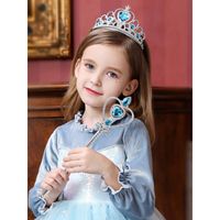 Princess Heart Shape Alloy Plating Rhinestones Crown 1 Set main image 4