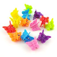 Kid's Simple Style Butterfly Plastic Handmade Hair Claws main image 3