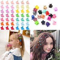 Kinder Einfacher Stil Schmetterling Kunststoff Handgemacht Haarkrallen sku image 16