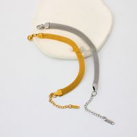 Retro Geometric Stainless Steel Bracelets Necklace main image 3