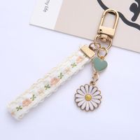 Sweet Flower Zinc Alloy Women's Keychain 1 Piece sku image 1