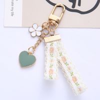 Sweet Flower Zinc Alloy Women's Keychain 1 Piece main image 2