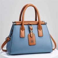 Women's Large All Seasons Pu Leather Fashion Handbag sku image 3