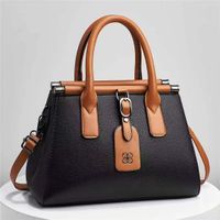 Women's Large All Seasons Pu Leather Fashion Handbag sku image 8