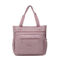 Women's Medium Autumn&winter Nylon Solid Color Fashion Square Zipper Square Bag sku image 5