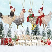 Weihnachten Mode Tier Aryl Gruppe Hängende Ornamente main image 1