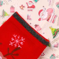 Unisex Fashion Santa Claus Snowflake Nylon Cotton Crew Socks main image 4