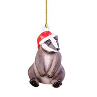 Christmas Cute Animal Arylic Party Hanging Ornaments sku image 8
