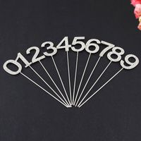 Birthday Number Metal Party Cake Decorating Supplies 1 Piece main image 3