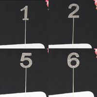 Birthday Number Metal Party Cake Decorating Supplies 1 Piece main image 1