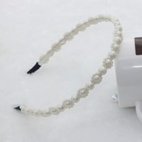 Mode Blume Metall Inlay Künstliche Perlen Künstlicher Diamant Haarband 1 Stück sku image 65