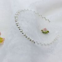 Mode Blume Metall Inlay Künstliche Perlen Künstlicher Diamant Haarband 1 Stück sku image 62