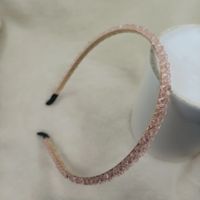 Mode Fleur Métal Incruster Perles Artificielles Diamant Artificiel Bande De Cheveux 1 Pièce sku image 89