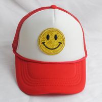 Niños Unisex Básico Cara Sonriente Gorra De Beisbol sku image 1