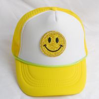 Niños Unisex Básico Cara Sonriente Gorra De Beisbol sku image 2