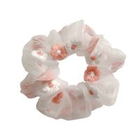 Fashion Flower Synthetic Fibre Pleated Hair Tie 1 Piece main image 2