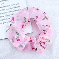 Fashion Flower Synthetic Fibre Pleated Hair Tie 1 Piece sku image 62