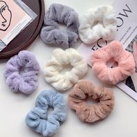 Fashion Flower Synthetic Fibre Pleated Hair Tie 1 Piece main image 3