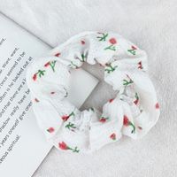 Fashion Flower Synthetic Fibre Pleated Hair Tie 1 Piece sku image 115