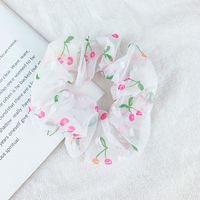 Fashion Flower Synthetic Fibre Pleated Hair Tie 1 Piece sku image 65