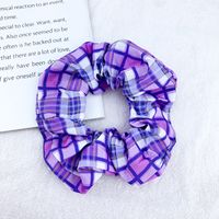 Fashion Flower Synthetic Fibre Pleated Hair Tie 1 Piece sku image 77