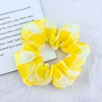 Fashion Flower Synthetic Fibre Pleated Hair Tie 1 Piece sku image 68