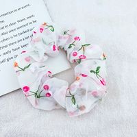 Fashion Flower Synthetic Fibre Pleated Hair Tie 1 Piece sku image 11