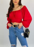 Women's Long Sleeve Blouses Patchwork Streetwear Solid Color main image 4