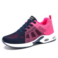 Women's Sports Color Block Round Toe Sports Shoes main image 4