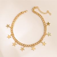Fashion Star Butterfly Alloy Birthday Women's Layered Necklaces 1 Piece main image 5