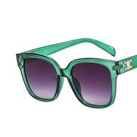 Retro Farbblock Ac Uv-schutz Quadrat Vollbild Sonnenbrille Der Frauen sku image 4