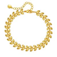 Ig-stil Korn Kupfer Überzug 18 Karat Vergoldet Armbänder sku image 1