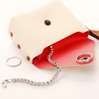 Unisex Solid Color Pu Leather Buckle Coin Purses main image 3