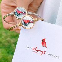 Fashion Round Bird Alloy Plating Women's Bangle 1 Piece main image 1